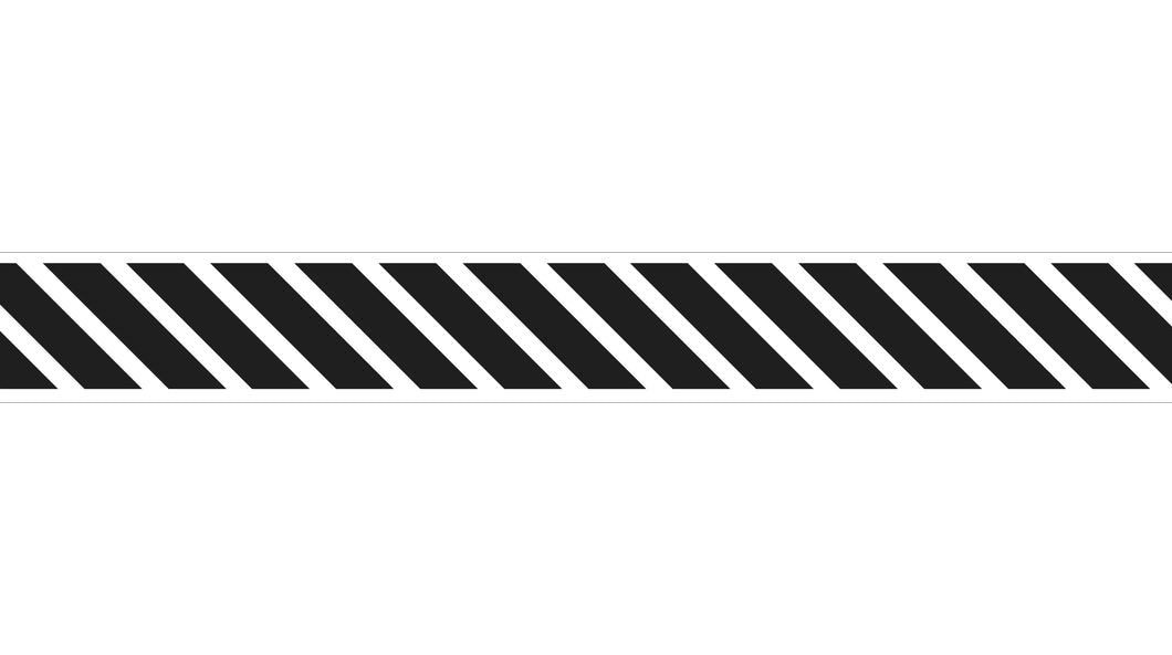 Christmas - Diagonal Stripe (100 Yard Roll)