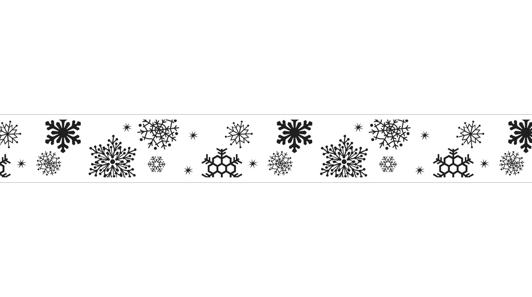 Christmas - Snowflake (100 Yard Roll)